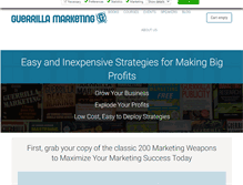 Tablet Screenshot of gmarketing.com